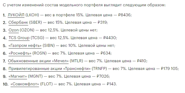 Аналитики «Альфа-Капитала» назвали топ-10 акций на российском рынке