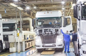 Камаз с начала текущего года реализовал 1 тыс. обновленных локализованных грузовиков Камаз-54901 (К5)