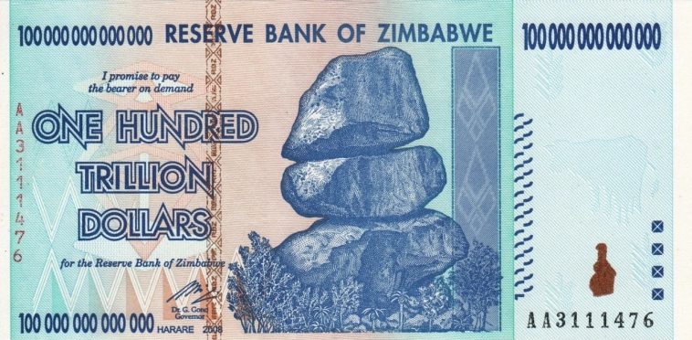 Рубль - доллар (Зимбабвийский)