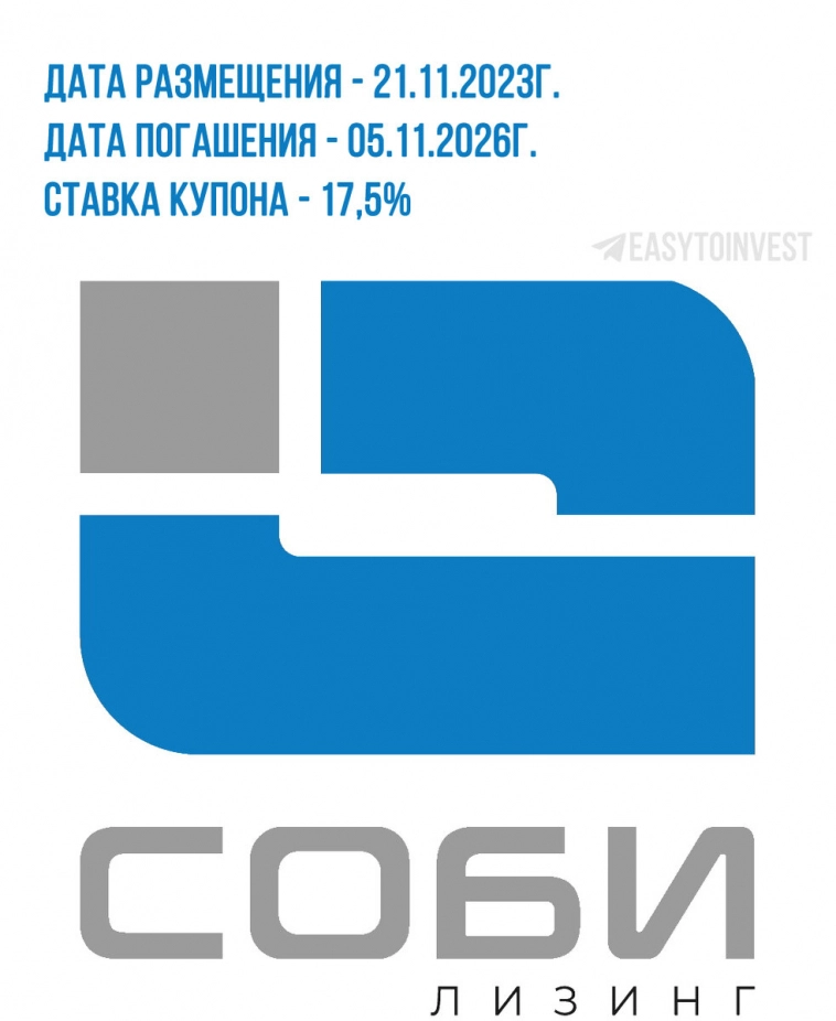 Облигации Соби-Лизинг на размещении