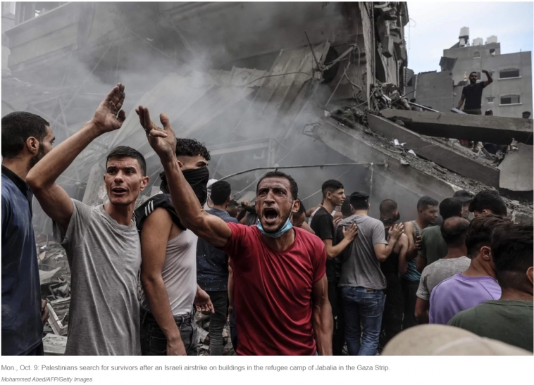 Палестино-Израильская война в фото