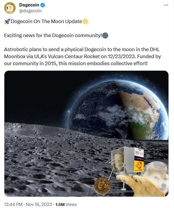 Dogecoin to the Moon