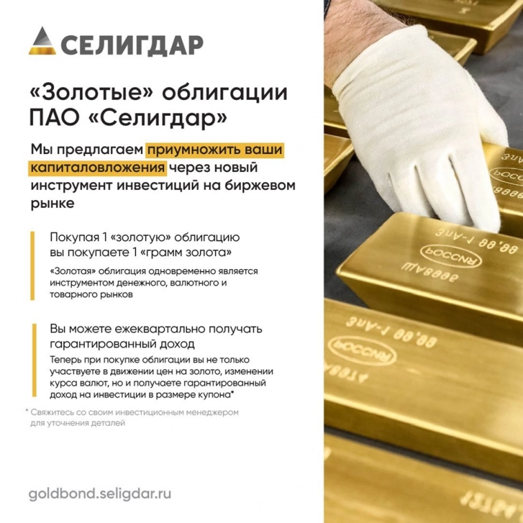 Золотые облигации Селигдара: лучшая альтернатива для защиты капитала от инфляции?