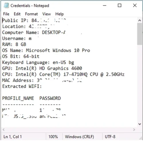 В Даркнете появился новый универсальный инфостилер EvilExtractor В Даркнете появился новый универсальный инфостилер EvilExtractor