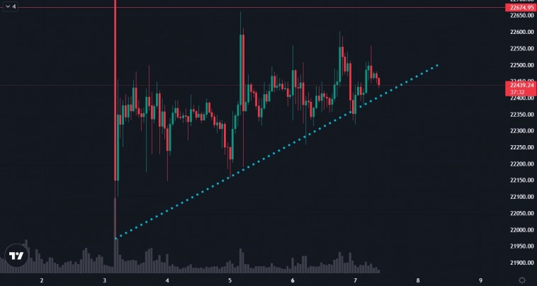 Обзор BTC от 07.03.2023 Обзор BTC от 07.03.2023