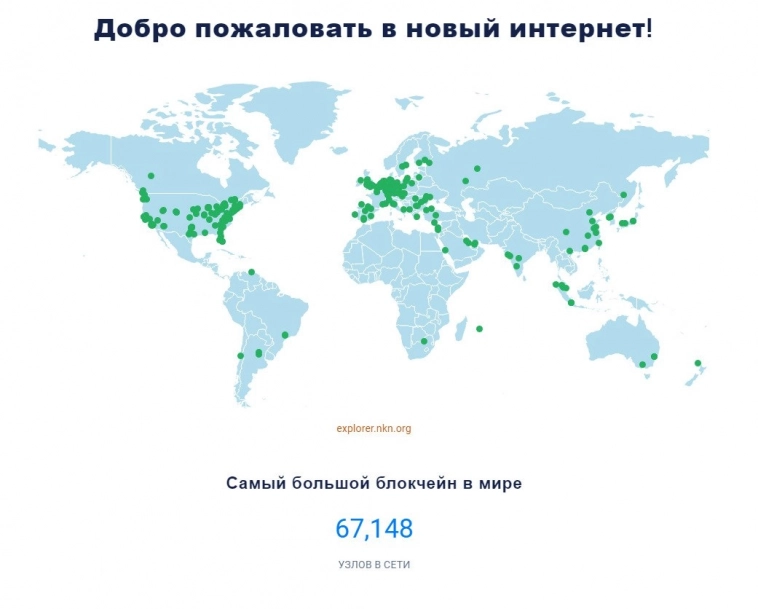 NKN - самый большой блокчейн в мире