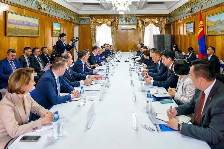 «Газпром» и Правительство Монголии обсудили ход проектно-изыскательских работ по проекту «Союз Восток»