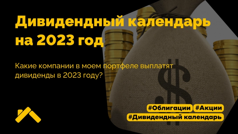 Сколько и какие российские компании в моем портфеле выплатят дивиденды в 2023 году?