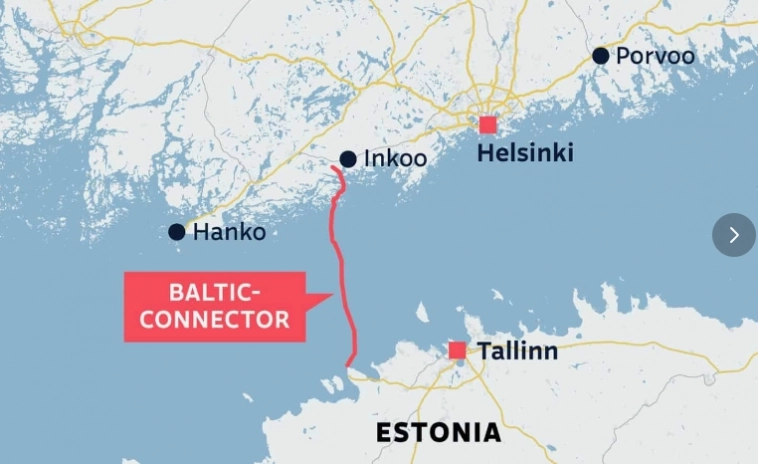 Энергобезопасность Европы на дне: через год после взрывов "Северных потоков" приходится надолго остановить работу газопровода Balticconnector