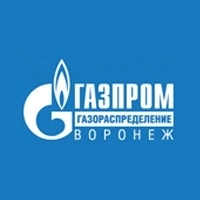 Лого компании Газпром газораспределение Воронеж