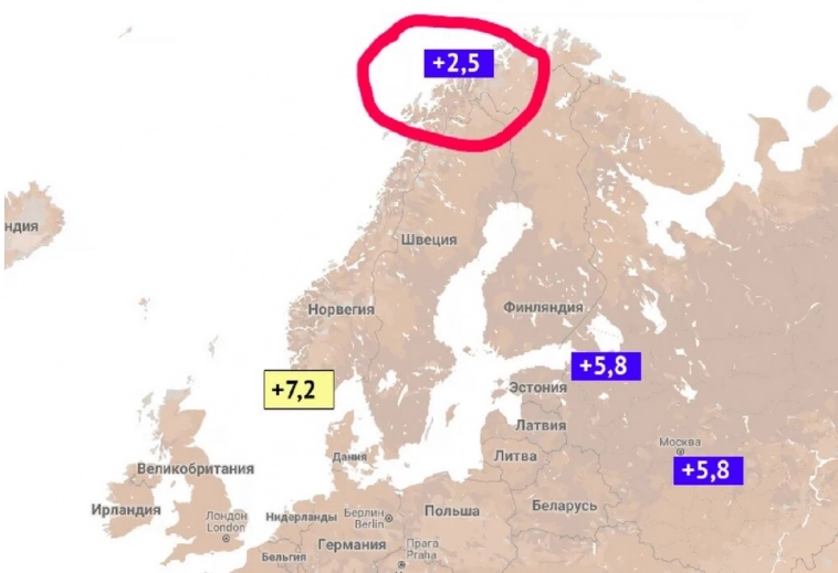 Насколько в России морозоустойчивый народ — наглядное сравнение с другими странами Насколько в России морозоустойчивый народ — наглядное сравнение с другими странами