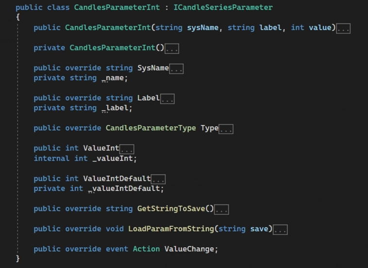 Слой создание свечей в Os Engine. Параметры серии. Свечи #19