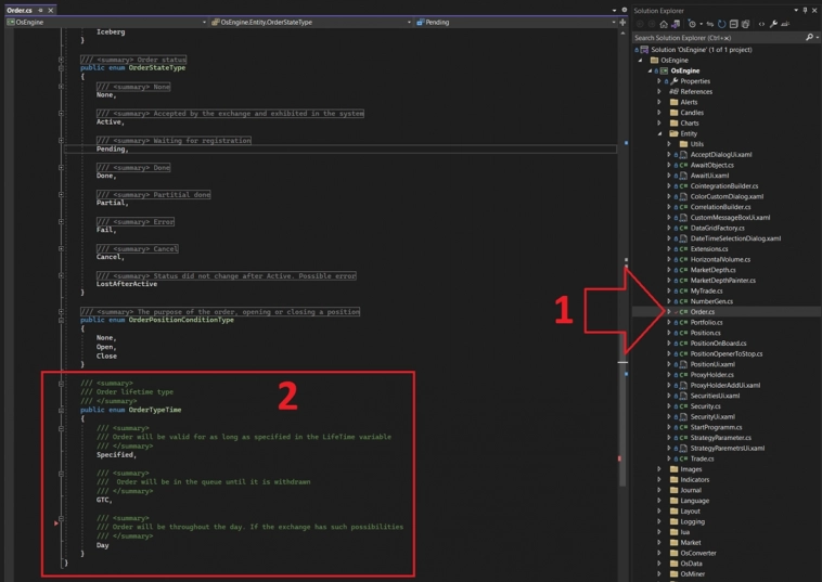 Типы времени жизни ордеров в OsEngine и их эмуляция в тестере. Примитивы в OsEngine 11