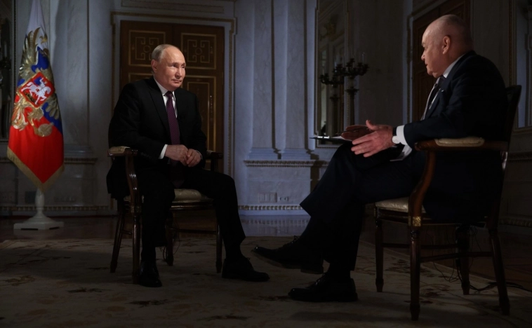 14 основных тезисов из интервью Владимира Путина с Дмитрием Киселёвым