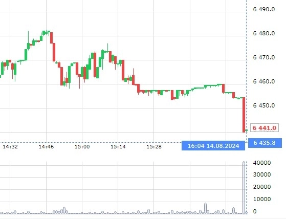 Причины остановки торгов акциями на Мосбирже