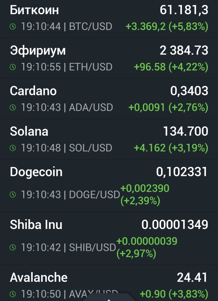 Азия. Среда.