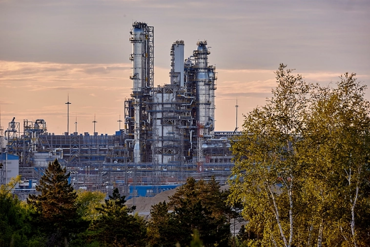 Строительная готовность Амурского газоперерабатывающего завода — 92,5% Строительная готовность Амурского газоперерабатывающего завода — 92,5%