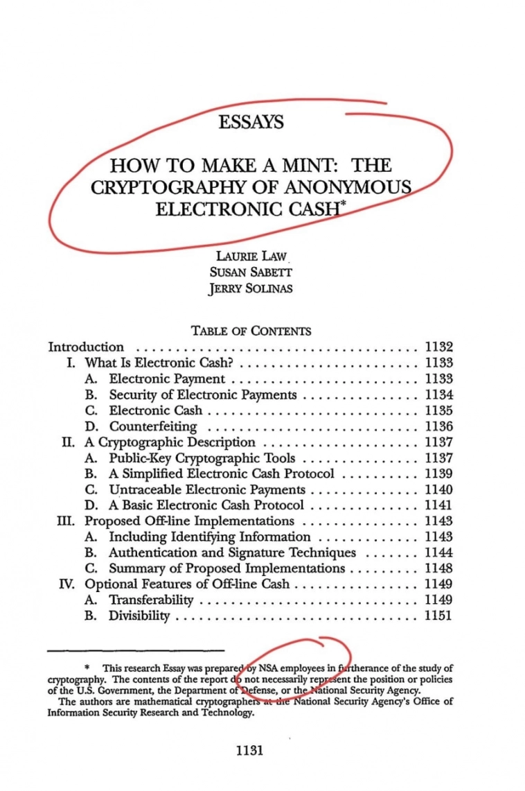 АНБ придумали Биткоин АНБ придумали Биткоин