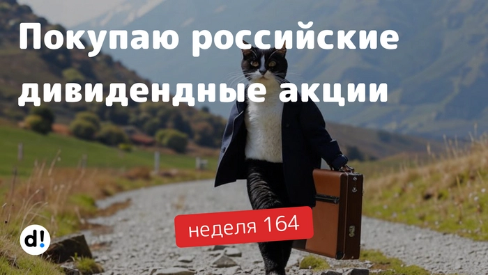 Продолжаю покупать российские дивидендные акции. Портфель 1,48 млн руб. Еженедельное инвестирование #164 Продолжаю покупать российские дивидендные акции. Портфель 1,48 млн руб. Еженедельное инвестирование #164