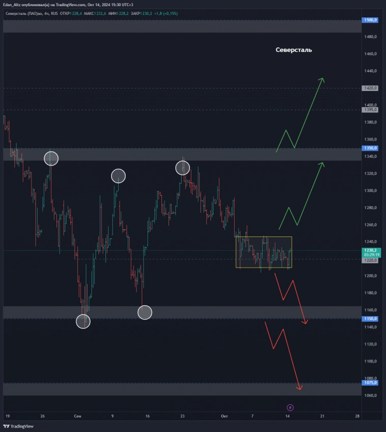 Акции #Северсталь #CHMF – спекулятивная идея #миниобзор Акции #Северсталь #CHMF – спекулятивная идея #миниобзор