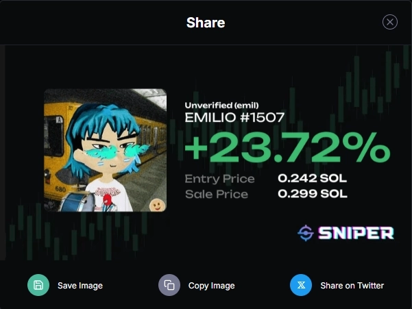 Solana, торговля NFT на magiceden