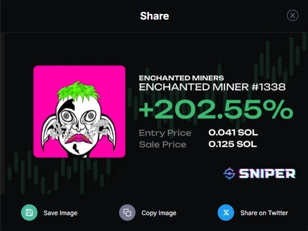 Solana, торговля NFT на magiceden
