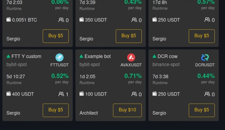 Обзор на запуск торгового бота "из коробки" на платформе MatrixBot Обзор на запуск торгового бота "из коробки" на платформе MatrixBot