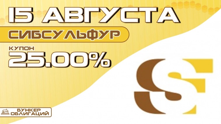 СибСульфур 15 августа начнет размещение дебютных облигаций на ₽300 млн. СибСульфур 15 августа начнет размещение дебютных облигаций на ₽300 млн.