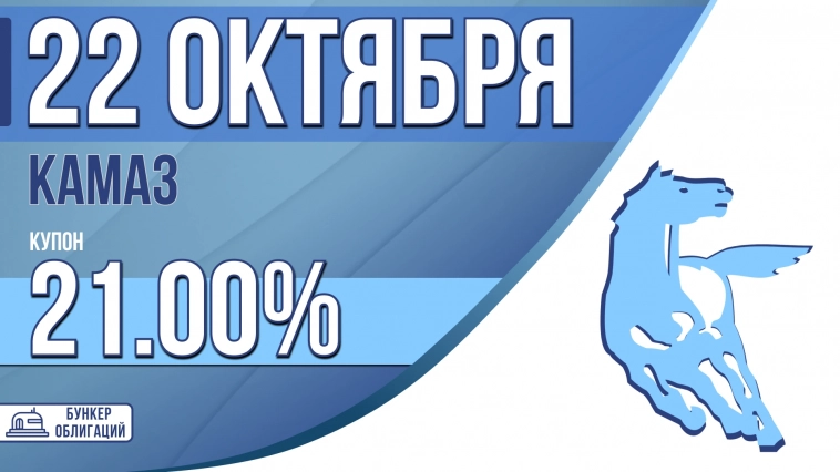 «Камаз» 22 октября проведет сбор заявок на облигации объемом ₽5 млрд.
