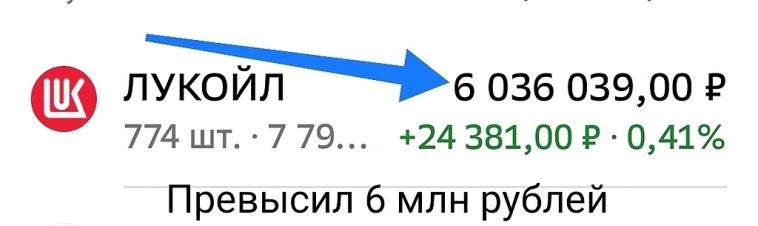 Сколько получу дивидендов на 774 акции Лукойла? Сколько получу дивидендов на 774 акции Лукойла?
