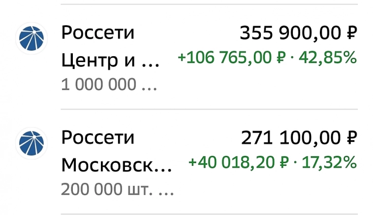 Очередные покупки в портфель и не только.