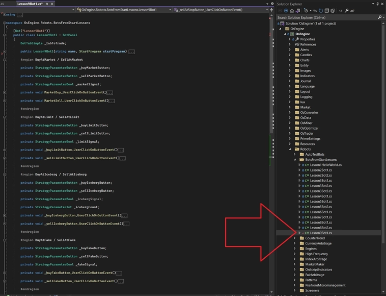 Торговые методы для открытия позиций. BotTabSimple #12