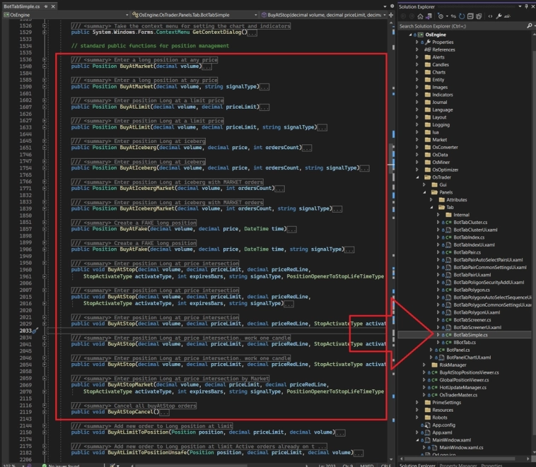 Торговые методы для открытия позиций. BotTabSimple #12