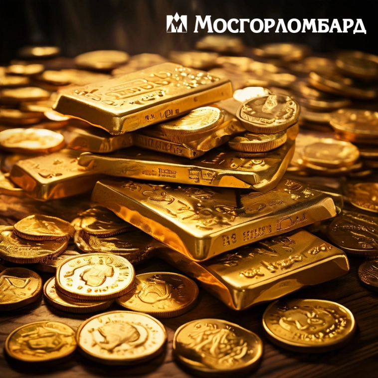 Инвестируйте в золото с "Мосгорломбардом": низкие цены и надежные активы