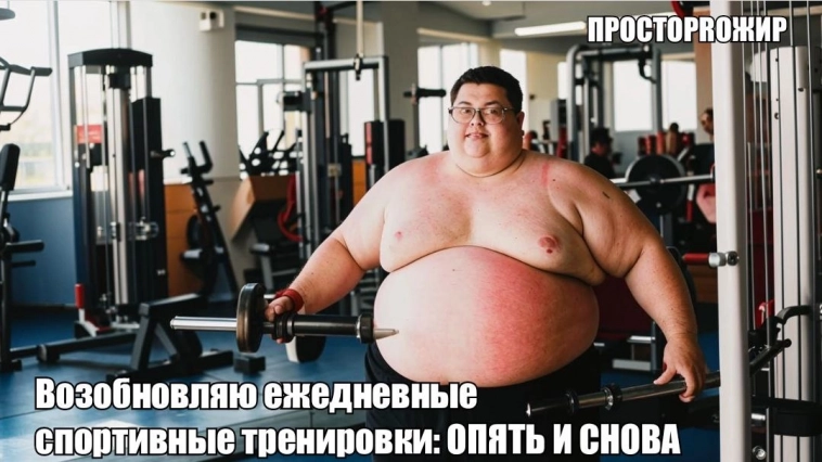 Возобновляю ежедневные спортивные тренировки: Опять и снова