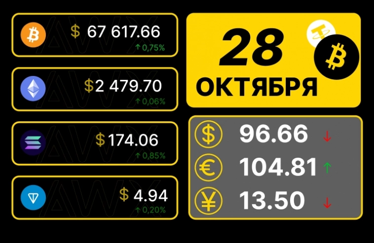 Утренний обзор рынков 28.10.2024г.