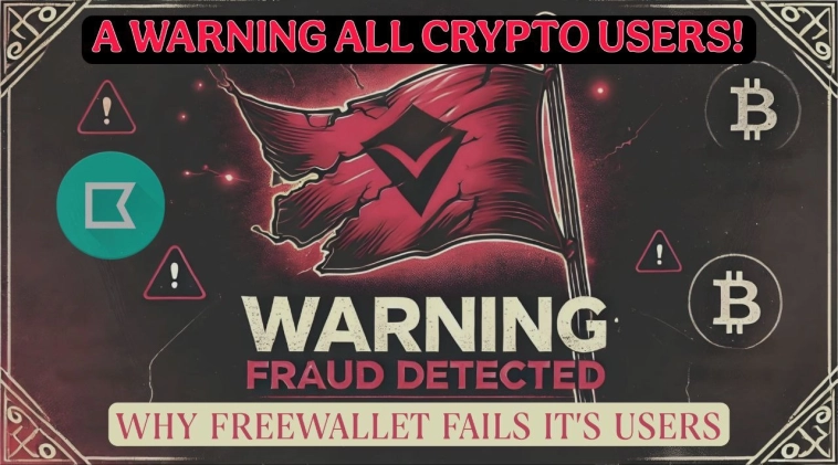 Freewallet issue reported by new victim of this scam