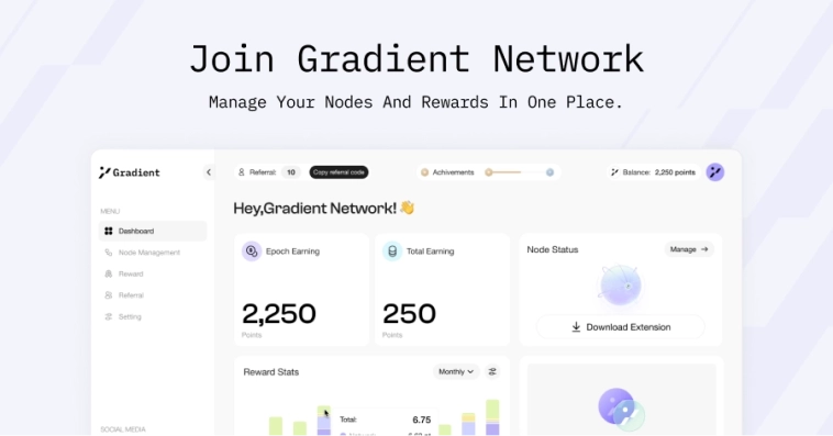 DePIN платформа Gradient Network построенная на блокчейне Solana