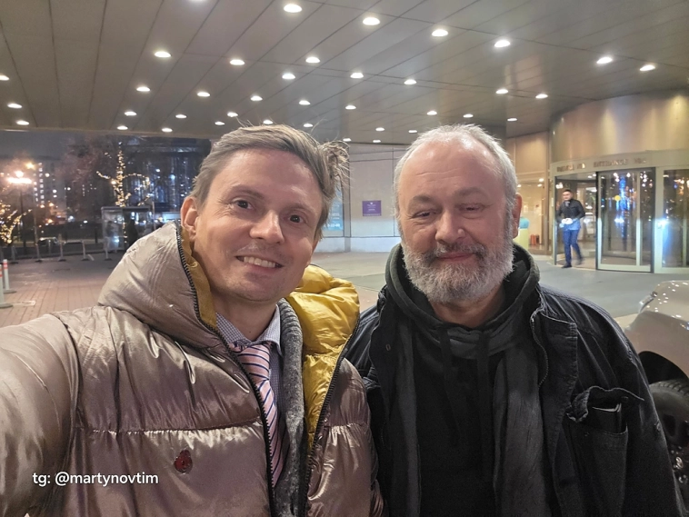 Сегодня наконец пообщался с легендой