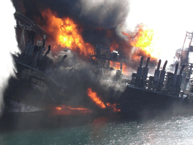 Аварии в морях Аварии в морях