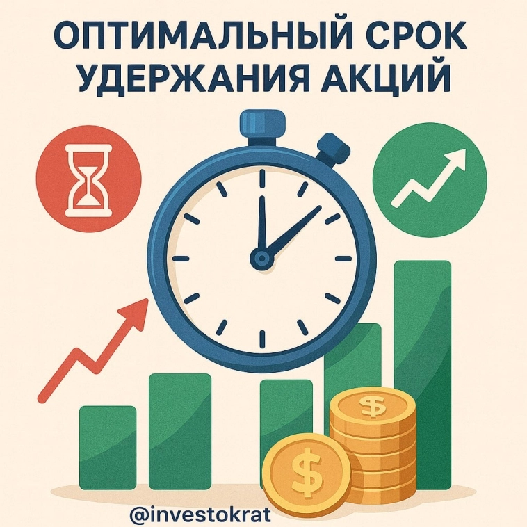 ⏱️ Оптимальный срок удержания акций