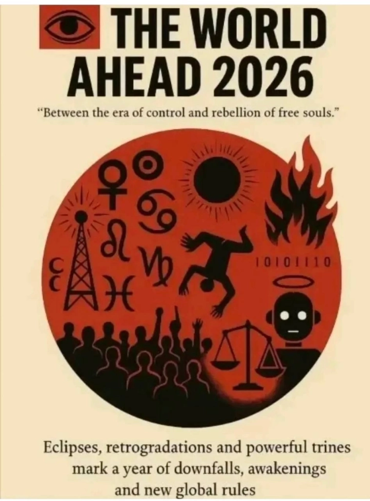 Поддельнаяя обложка журнала Экономист 2026