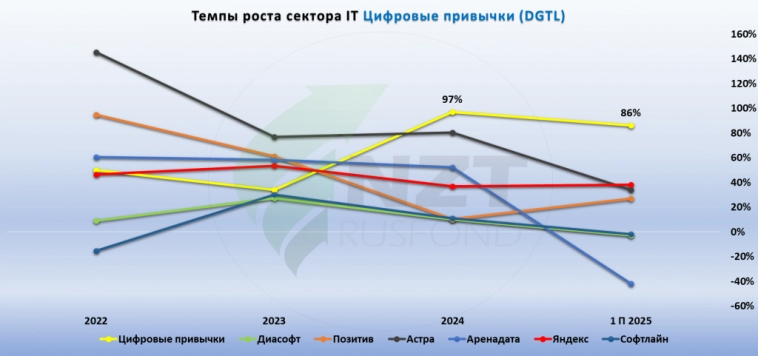 Цифровые привычки MOEX:DGTL. Единственный игрок, сохранивший темпы роста