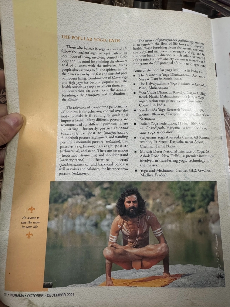 Встреча с йогом в Варанаси