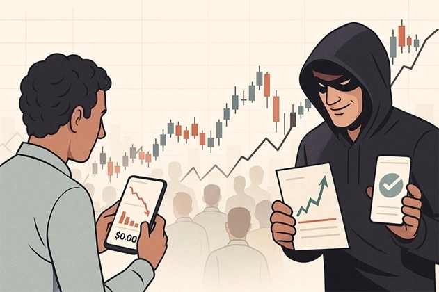 Мобильные фишеры атакуют брокерские счета: новая схема Ramp and Dump