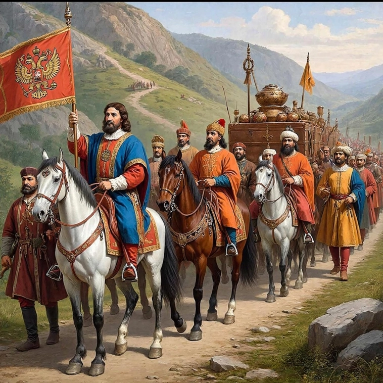 🕌 Великое посольство едет в Индию