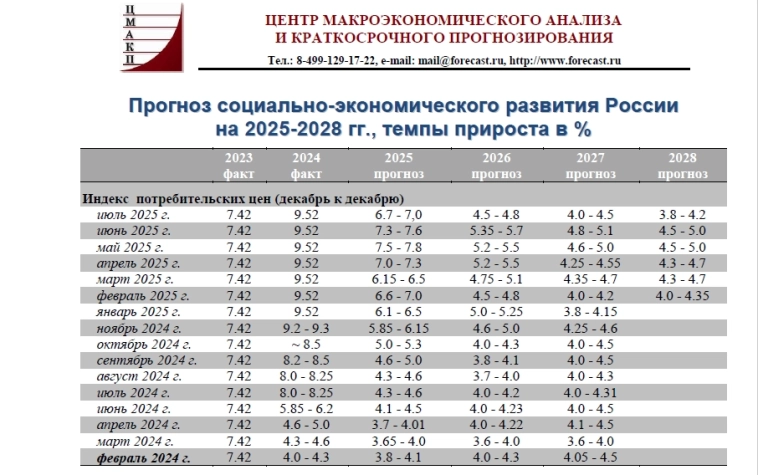 Проблемы экономического развития России в беседе на РБК