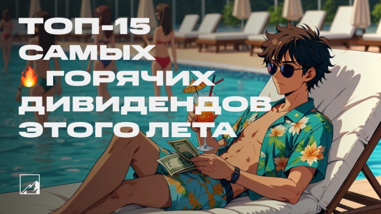 🌞 Топ-15 самых горячих дивидендов этого лета 🌞 Топ-15 самых горячих дивидендов этого лета