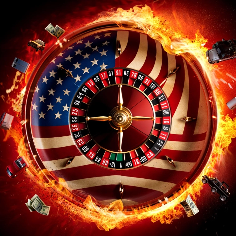 История о том, как Америка поставила все на красное История о том, как Америка поставила все на красное