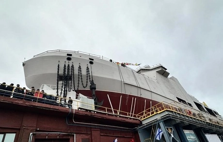 Адмиралтейские верфи спустили на воду патрульный корабль ледового класса «Николай Зубов»....